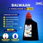 Balwaan P-82W Premium 2-Stroke Oil (650ml)